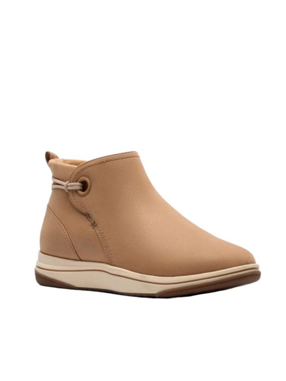 New Clarks Cloudsteppers Breeze Derby Ankle Boots Comfort Fall Winter Wide Width